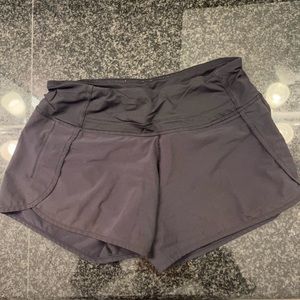 Black lululemon shorts